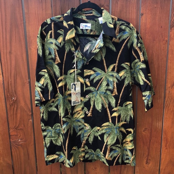 reyn spooner Other - NWT Reyn Spooner Coastal Palms Aloha Shirt